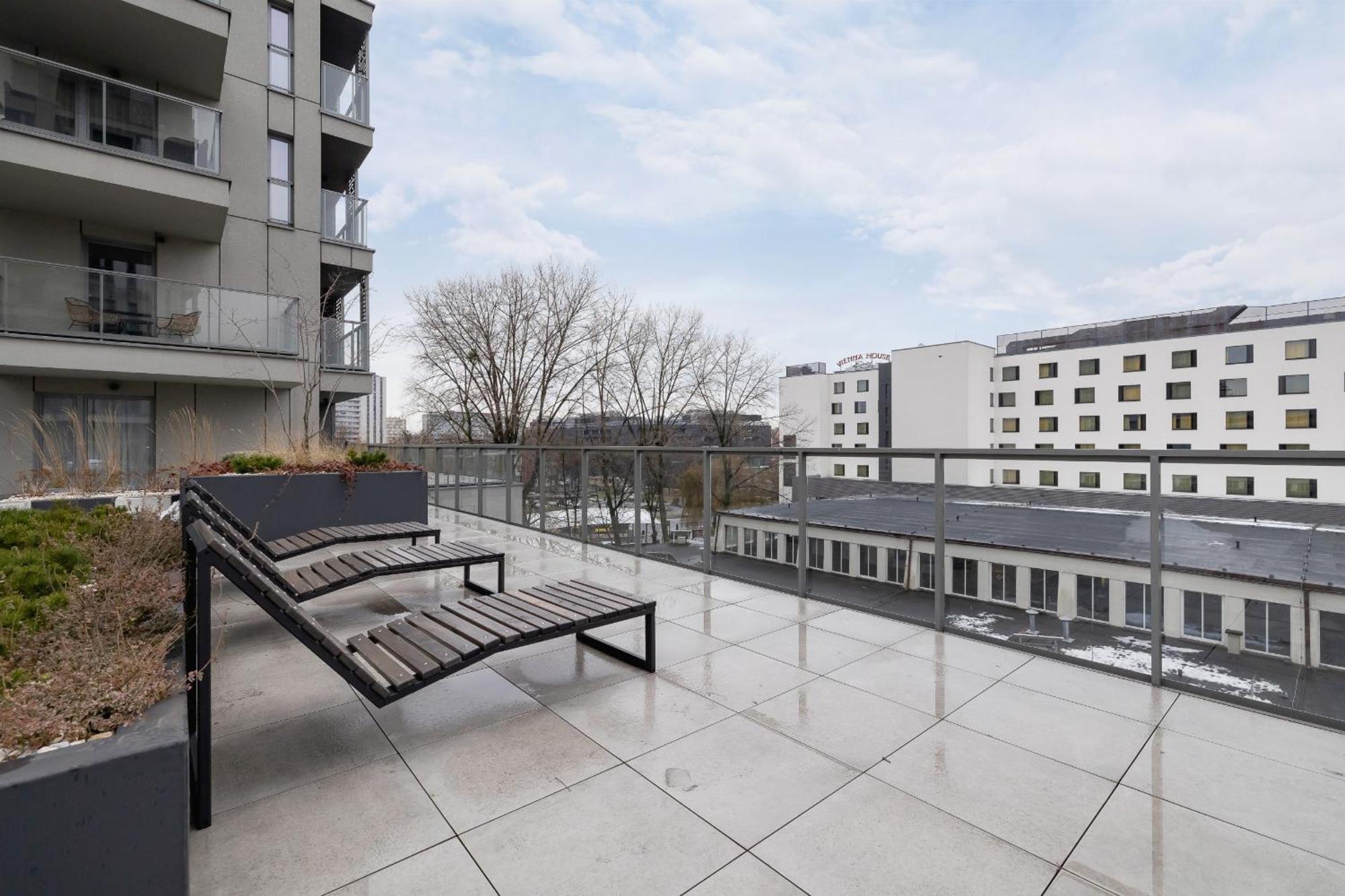 Exclusive Apartment In Katowice With Balcony, Parking, Gym And Sauna By Noclegi Renters Dış mekan fotoğraf