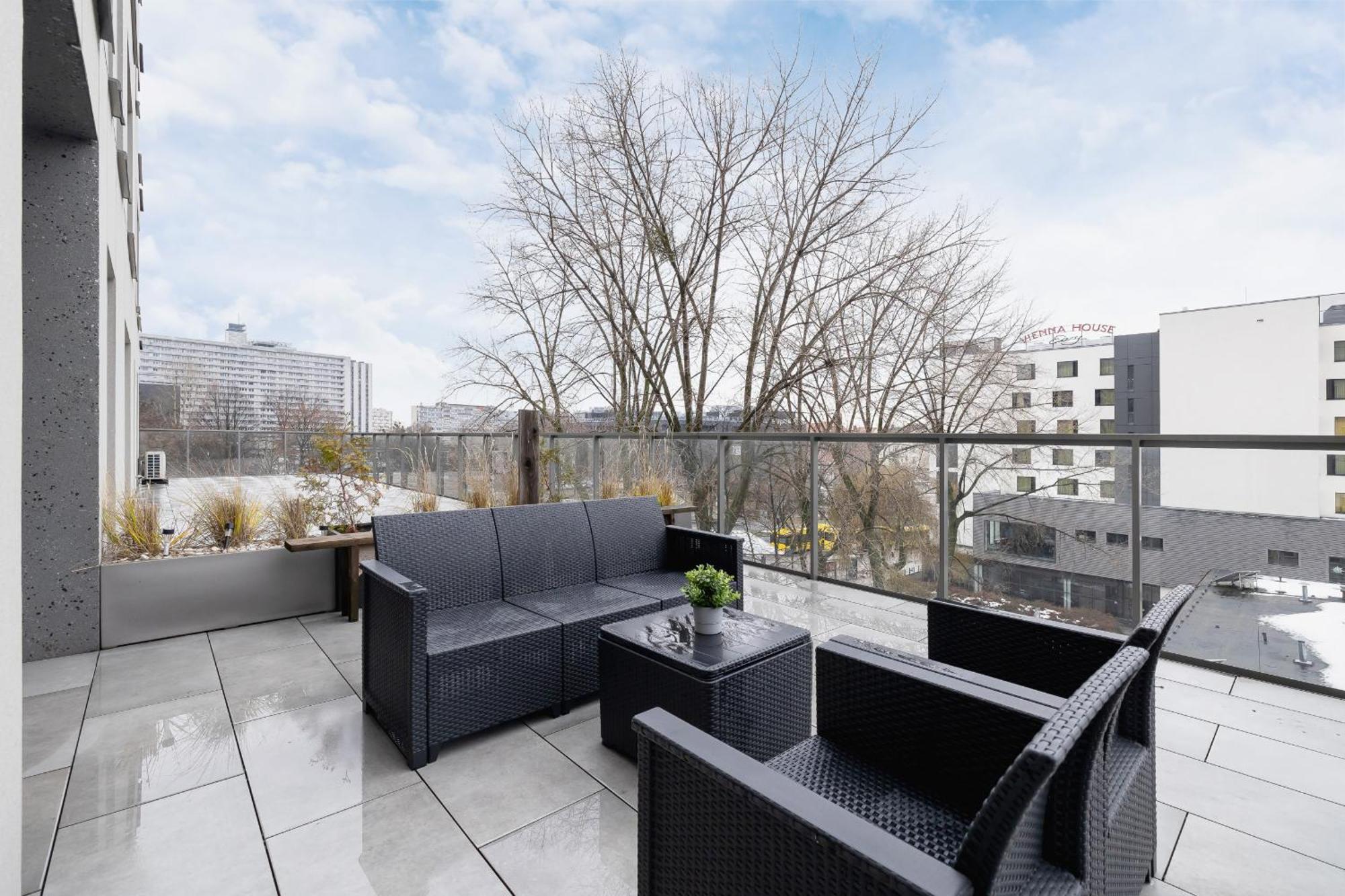 Exclusive Apartment In Katowice With Balcony, Parking, Gym And Sauna By Noclegi Renters Dış mekan fotoğraf
