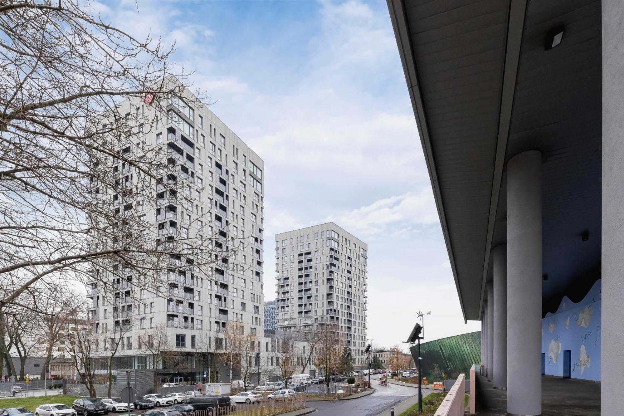 Exclusive Apartment In Katowice With Balcony, Parking, Gym And Sauna By Noclegi Renters Dış mekan fotoğraf